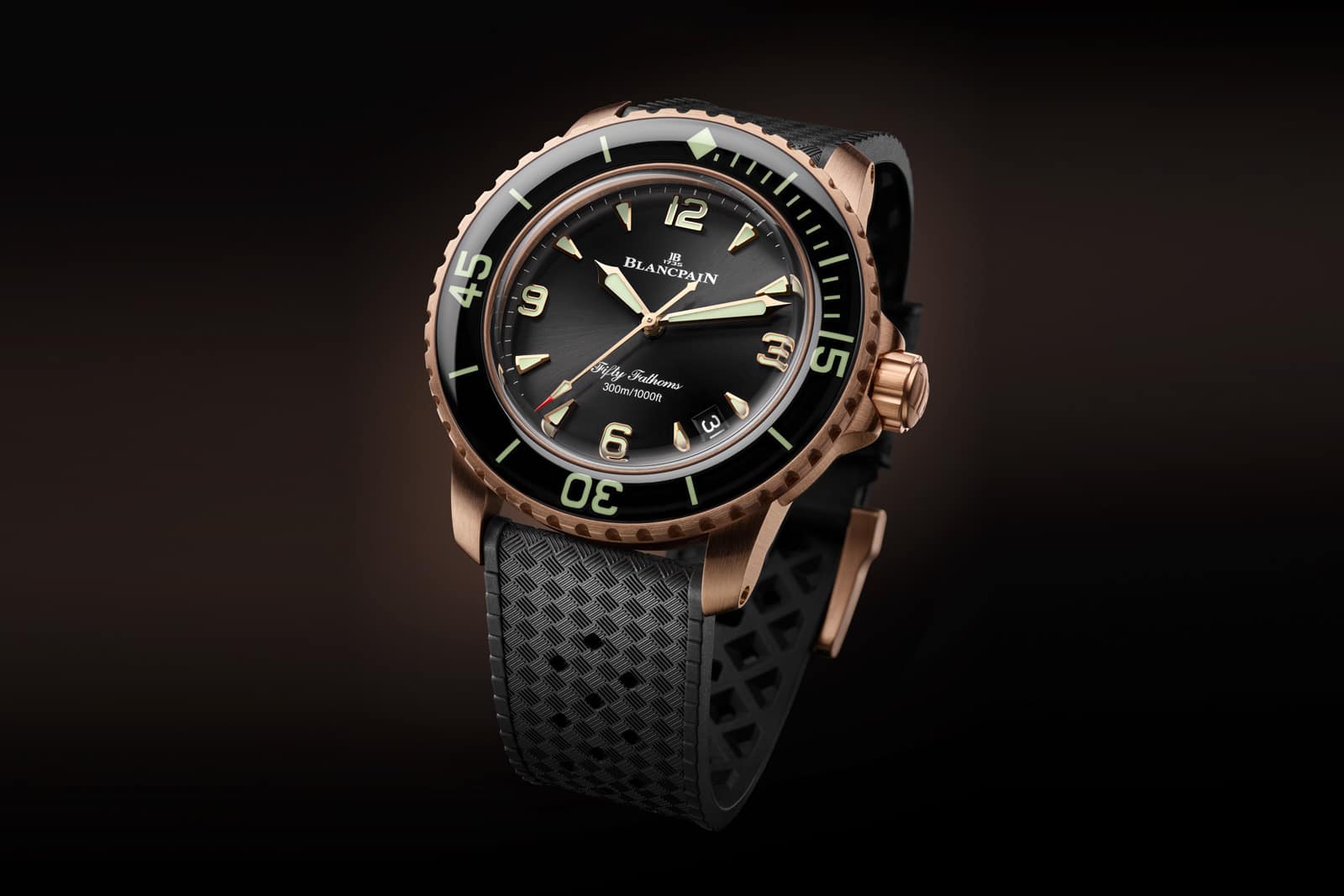 The 42mm Blancpain Fifty Fathoms"